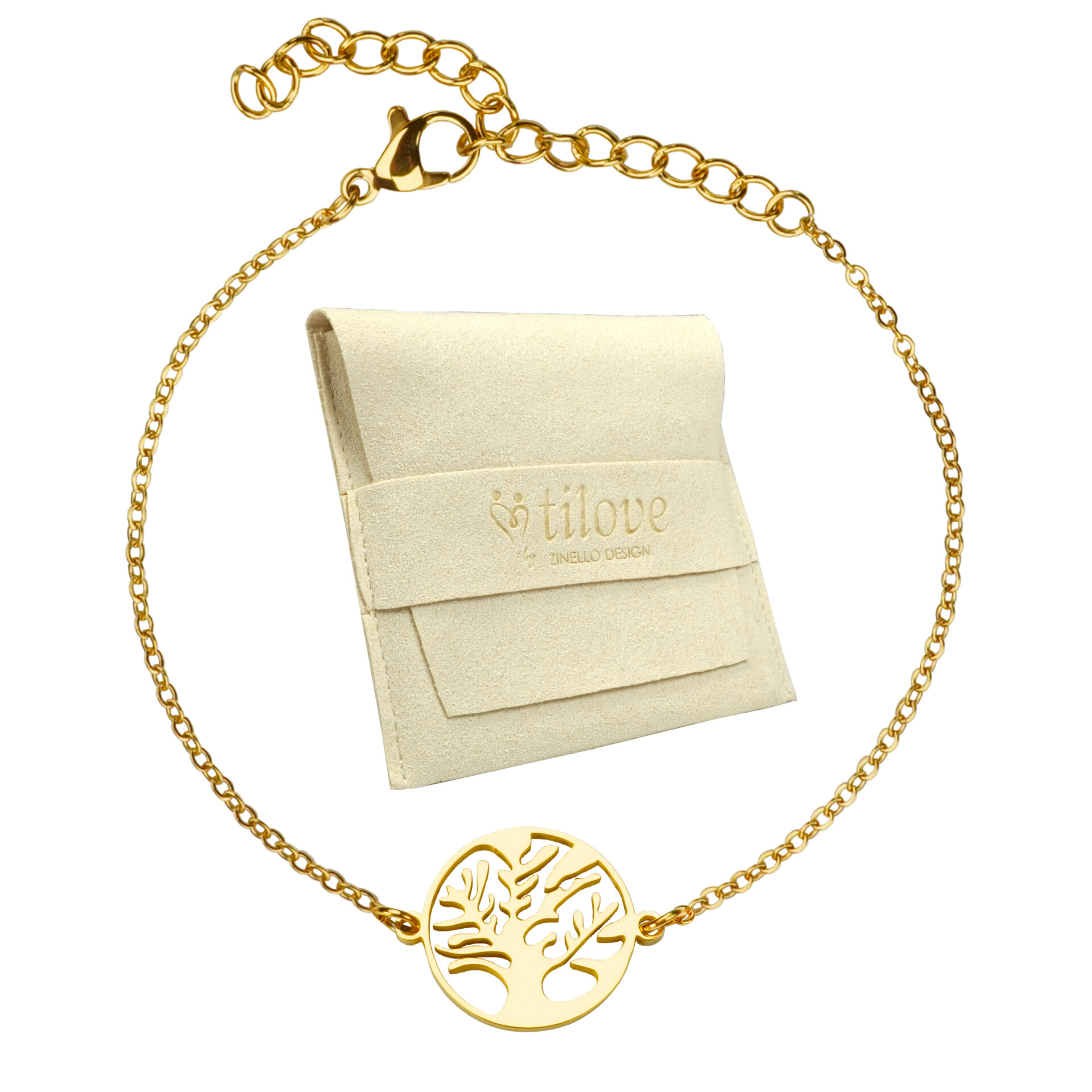 Tree of Life Bracelet Stainless Steel Gold Tone Symbol of Strength and Fulfillment Adjustable Chain 16+5cm Elegant Gift with Microfiber Pouch and Inspirational Card 16cm+5cm, 16 cm +5 cm Tree of Life Bracelet Stainless Steel Gold Tone Symbol of Strength and Fulfillment Adjustable Chain 16+5cm Elegant Gift with Microfiber Pouch and Inspirational Card 16cm+5cm, 16 cm +5 cm